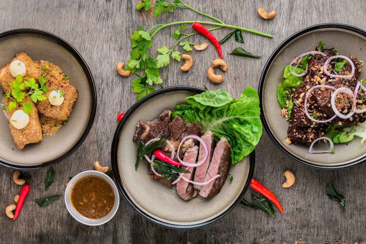 Herb Chicken Bowl als Food-Fotografie